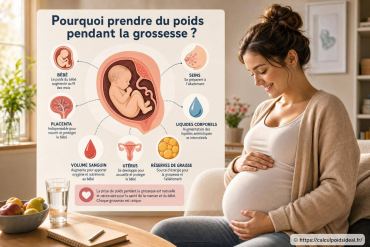Pourquoi prendre du poids pendant la grossesse ?