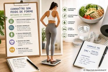 Comment connaître son poids de forme : méthodes et conseils pratiques